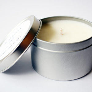 Acai Berry Natural Soy Wax Candle | 8 oz silver tin