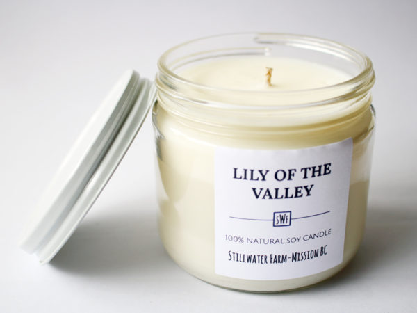 Lily Of The Valley Natural Soy Wax Candle | 8 oz glass