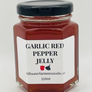 Garlic Red pepper jelly. NO HEAT 110ml