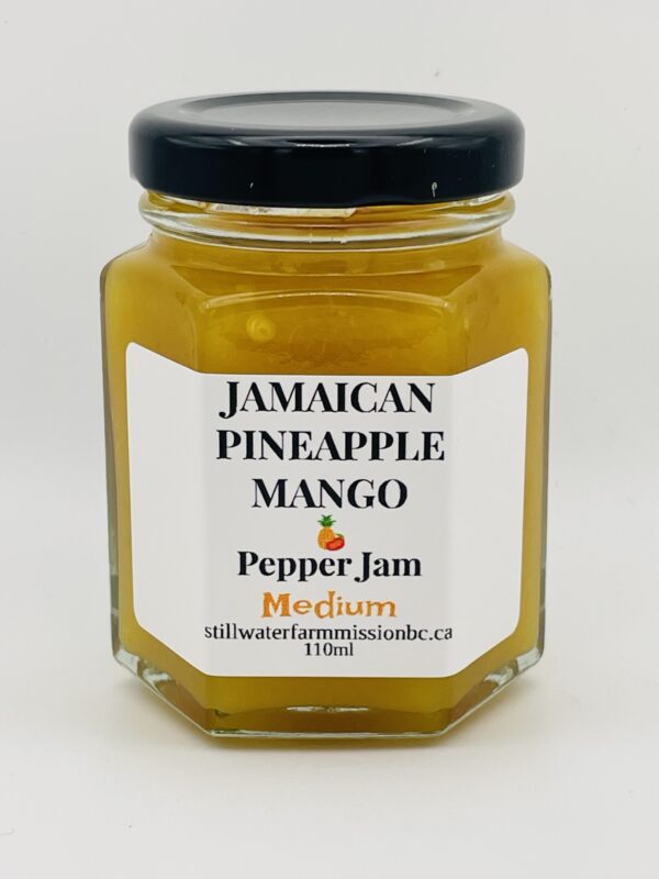 Pineapple Mango Jamaican Mushroom Pepper Jam 110ml Medium | Stillwater ...