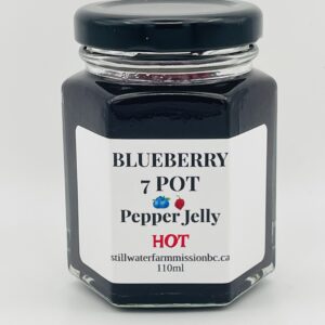 Blueberry 7 pot Bubblegum Pepper Jam 110ml Hot
